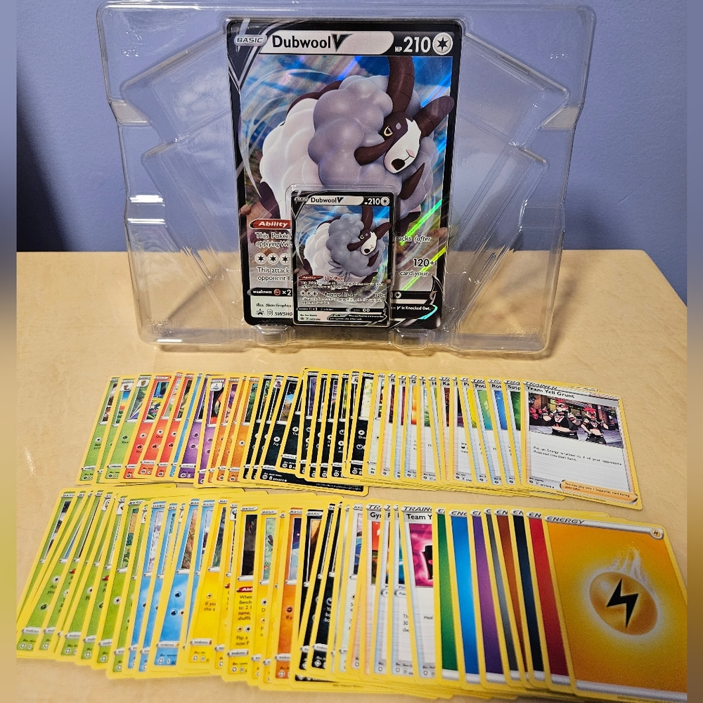 Pokemon Champion's Path Dubwool V With Champion's Path/Shining Fates Cards